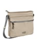 Camel Active TERRA Cross Bag aus recyceltem Nylon in Beige