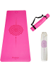 Divasya Yogamatte Professional Grip in Pink - 185 x 68 x 0,45cm