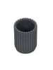5five Simply Smart Zahnbürstenbecher BONBON in Grau, Ø 7,5 cm