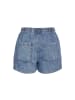 Noisy may Short in Medium Blue Denim
