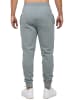 Reichstadt Herren Regular Fit Jogginghose Marken-Stick in Grey