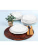 Seltmann Weiden 12er Set Tafelservice Compact Weiß weiß in weiß