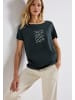 Street One 'T-Shirt mit Wording Print' Grün