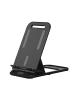 XO XO C73 Faltbarer Smartphone Tischständer bis 7 mit Anti Rutsch Basis in Schwarz