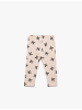 KOTON LEGGINGS in Rosa Gemustert