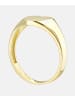 Vanlere Siegelring aus 375 Gelbgold Herz-Design