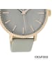 Oozoo Analog-Armbanduhr Oozoo Timepieces grau groß (ca. 44mm)