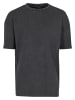 Urban Classics Urban Classics Washed Rib Tee in black