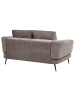 Beliani 2-Sitzer Sofa KJAER in Beige/Schwarz - (W) 155 x (H) 100 x (L) 100 cm