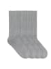 von Jungfeld Tennissocken Einfarbige Classics in Heather Grey