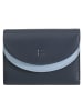DuDu Galapagos Geldbörse RFID Schutz Leder 13 cm navy