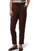 Zero  Schlupfhose mit Tunnelzug 28 Inch in Chicory Coffee