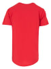 Urban Classics Lange T-Shirts in fire red