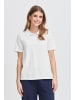 Fransa Kurzarm-Bluse FRSAMMA Regular fit in Blanc de Blanc