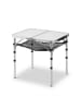 relaxdays Campingtisch in Weiß - (B)60 x (H)60 x (T)40 cm