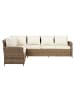 ebuy24 Gartensofa Gram Beige 203 x 85 cm