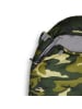 Where Tomorrow Camping Schlafsack Mumienschlafsack Tasche 230x80x55cm Camouflage Grün