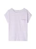 Marc O'Polo Gestreiftes T-Shirt regular in Light Purple