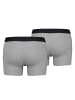 Levi´s Boxershort 2er Pack in Grau Melange