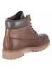 Lumberjack Stiefel mit Warmfutter in braun