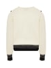 NAEMI Damen Cardigan in Wollweiss