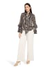 Vera Mont Chiffonbluse mit Volant in Brown/Brown