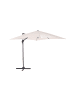 Beliani Ampelschirm MONZA in Beige/Schwarz - (W) 238 x (H) 257 x (L) 238 cm