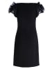 Vera Mont Cocktailkleid mit Raffung in Schwarz