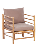 Beliani 20-tlg Lounge Set CERRETO in Braun/Beige/Grau