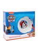 Paw Patrol 3-teiliges Paw Patrol Frühstücksset - Teller, Schale & Tasse in Mehrfarbig