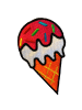 Catch the Patch Eis Eiscreme Sommer KinderApplikation Bügelbild inBunt