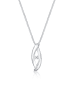 Elli DIAMONDS  Halskette 925 Sterling Silber Infinity in Silber