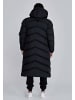 SikSilk Wintermantel Longline Puffer in Black