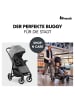 Hauck Buggy Shop N Care inkl. Komfort Sitzauflage in gray,pink