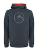 elkline Hoodie Fiets in bluegrey