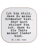 Mr. & Mrs. Panda Untersetzer Ich bin stolz, dass... mit Spruch in Weiß