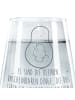 Mr. & Mrs. Panda Tumbler Avocado Kern mit Spruch in Transparent