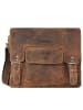 Greenburry Vintage Revival Vol. 1 Umhängetasche Leder 28 cm braun