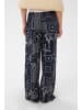 SAINT TROPEZ Casual Hose StephanieSZ Lockere Passform in NightSky Paisley Mosaic