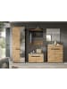 xonox.home Garderobenpaneel  (B/H/T: 80x73x27 cm) in Basalt grau und Artisan Nachbildung