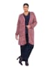 Ulla Popken Strickjacke in rostbraun