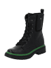 palado Schnürstiefel in BLACK / GREEN