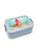 Mr. & Mrs. Panda Lunchbox Hummer Weizen Design ohne Spruch in Blau Pastell