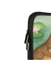 Mr. & Mrs. Panda Notebooktasche Otter Seerose Design mit Spruch in Weiß