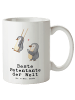 Mr. & Mrs. Panda XL Tasse Pinguin Beste Erfindungante der Welt mit ... in Weiß
