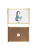 Mr. & Mrs. Panda Tablett Pinguin Buch ohne Spruch in Weiß