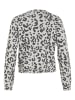 Vila Strickjacke in Light Grey Melange