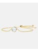 Diamant L'éternel Armband aus 585 Gelbgold mit Topas