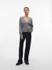 Vero Moda Strickjacke in Medium Grey Melange