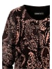 Cloud5ive Cloud5ive Damen Cloud5ive Damen Chiffon Bluse mit All Over Ornament Print in black